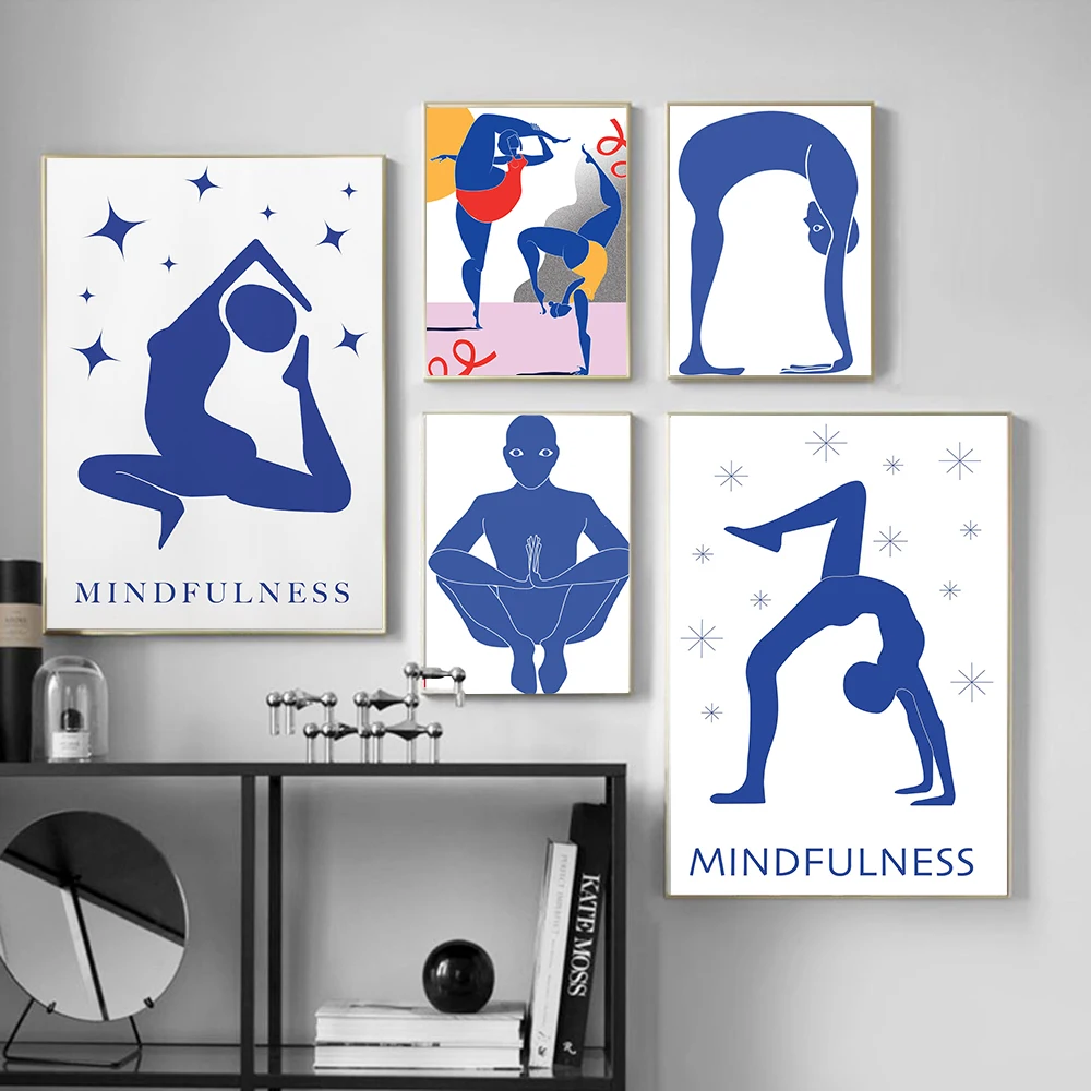 Home Gym Yoga - Home Exercise Gym Yoga Pose Abstract