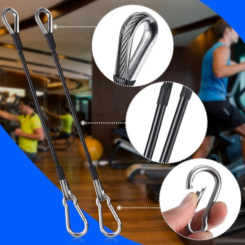 1/2 pcs gym cable extension co - đánh giá và giá Lat Pulldown Cable
