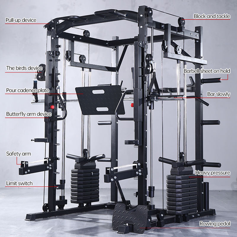 Máy Smith, bộ dụng cụ tập luyệ - đánh giá và giá Home Gym Equipment Set