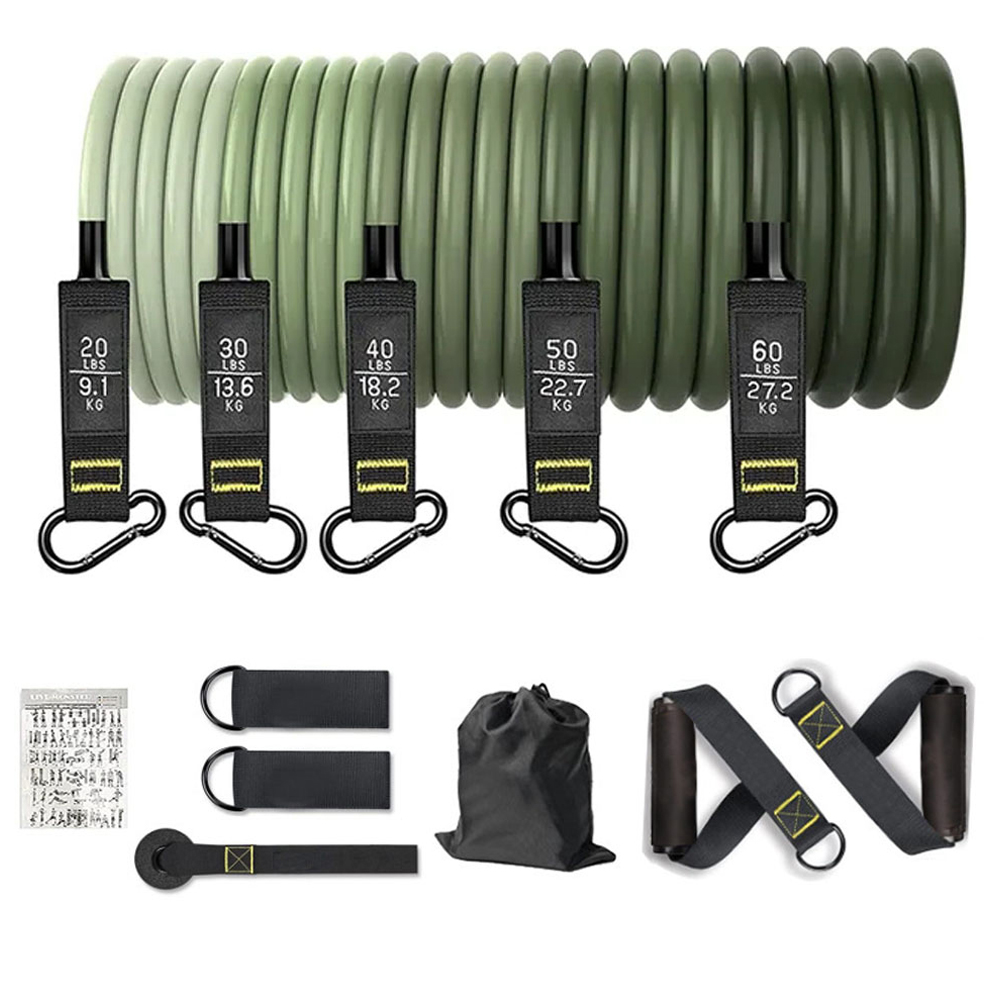 Resistance Bands Set Tension P - đánh giá và giá Home Gym Equipment Set