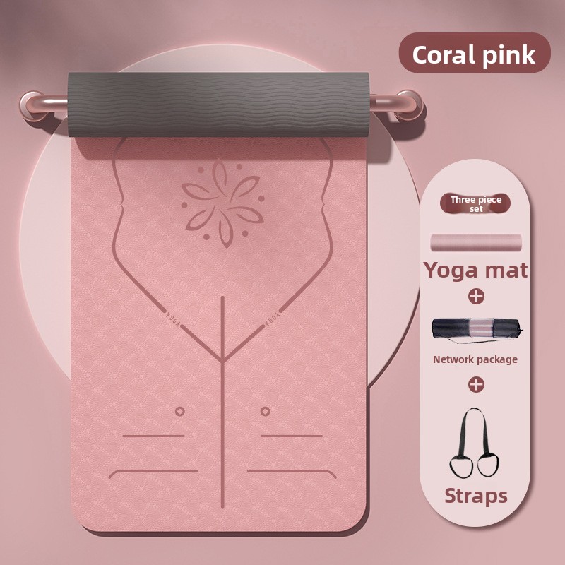 Large Thickened TPE Yoga Mat N - đánh giá và giá Home Gym Yoga